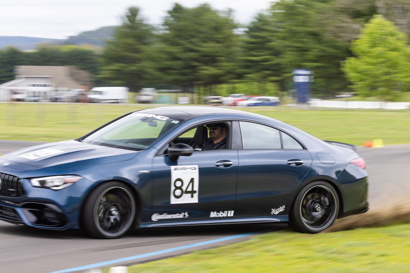 AMG CLA on track