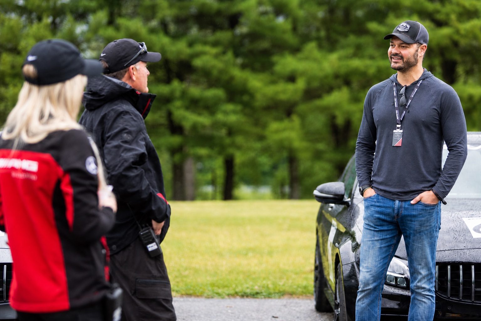 With the AMG racing team
